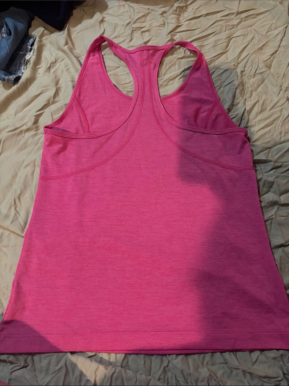 bcg Bright Pink Racerback Performance Tank - Picture 3 of 3